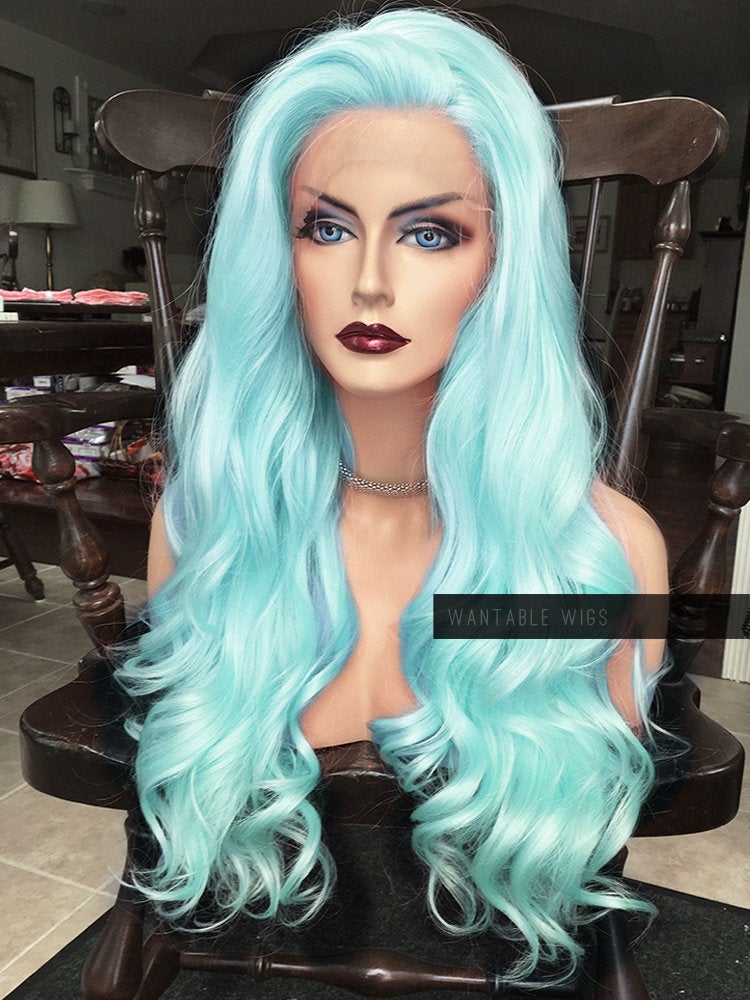 Wantable Wigs Pastel Blue Wig WantableWigs