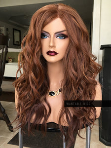 Auburn Lace Front Wig