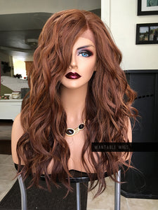 Auburn Lace Front Wig