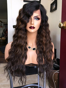 Wavy Brunette Wig