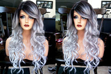 Load image into Gallery viewer, Gray Lace Front Wig