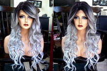 Load image into Gallery viewer, Gray Lace Front Wig