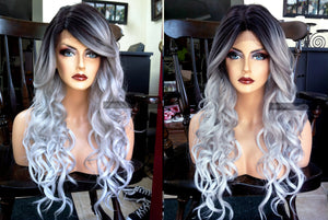 Gray Lace Front Wig