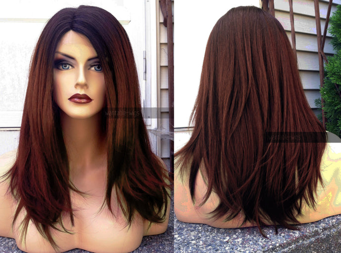 Auburn Lace Wig