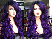 Load image into Gallery viewer, Purple Lace Front Wig