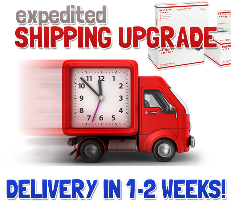 Shipping Upgrade: 5 Business Day HANDLING Time (1-2 week delivery) | ADD-ON