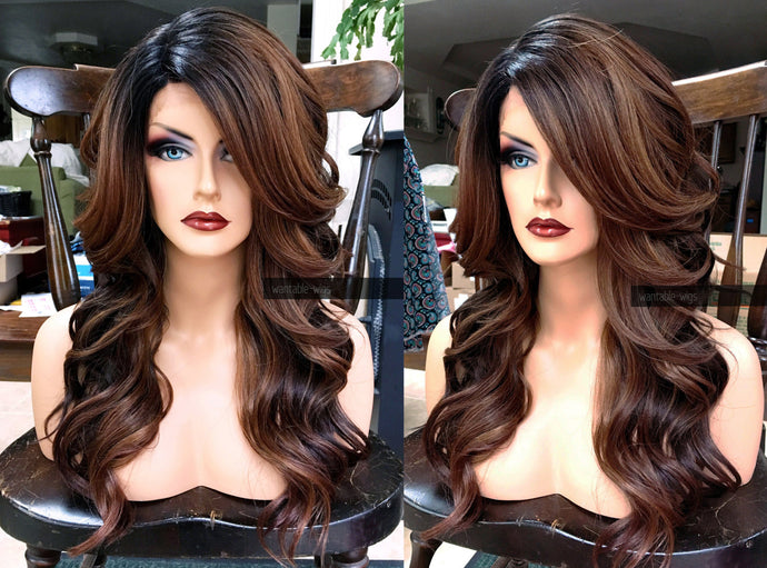 Ombre Lace Front Wig