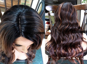 Ombre Lace Front Wig