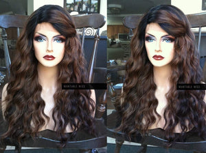 Ombre Brown Wig