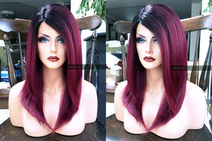 Red Lace Front Wig