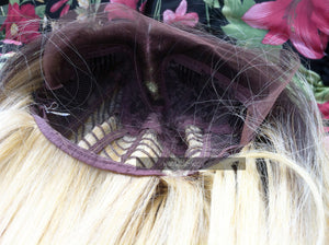 Blonde Wig Human Hair MIX