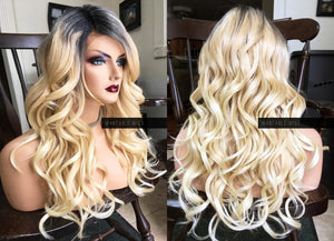 Ombre Blonde Lace Front Wig