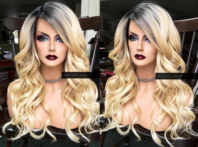 Ombre Blonde Lace Front Wig