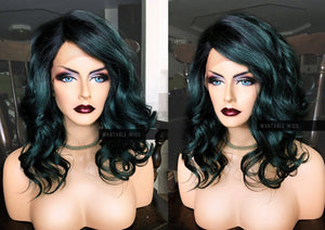 LAST LEFT! Green Bob Wig