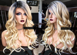 Ombre Blonde Lace Front Wig