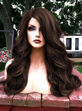 Load image into Gallery viewer, Brown Wig LACE FRONT