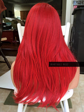 Load image into Gallery viewer, Red Wig HUMAN HAIR Blend