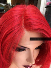 Load image into Gallery viewer, Red Wig HUMAN HAIR Blend