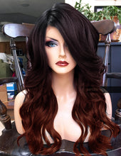 Load image into Gallery viewer, Auburn Lace Front Wig