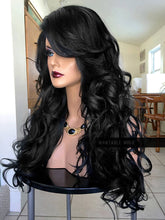 Load image into Gallery viewer, Black Lace Front Wig