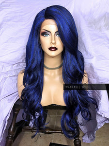 Blue Lace Front Wig