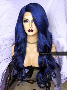 Blue Lace Front Wig