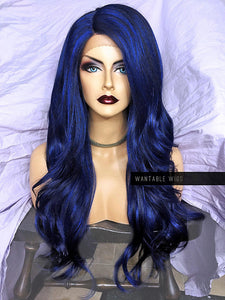 Blue Lace Front Wig