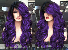 Load image into Gallery viewer, Purple Lace Front Wig