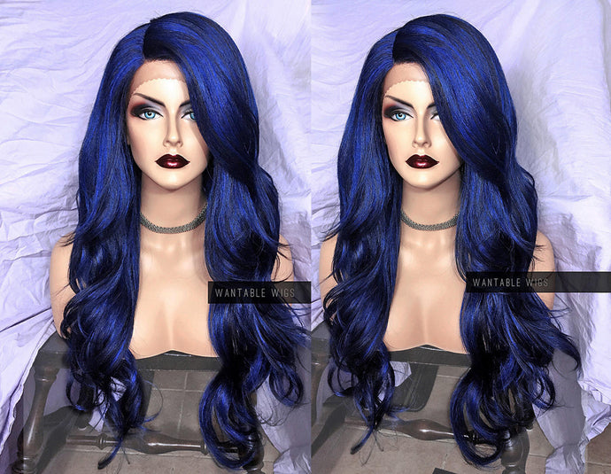 Blue Lace Front Wig
