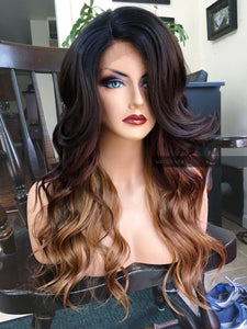 Ombre Lace Front Wig