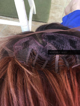 Load image into Gallery viewer, Auburn Lace Front Wig HUMAN HAIR Blend