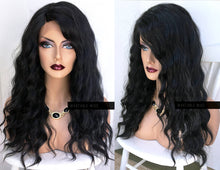 Load image into Gallery viewer, Black Lace Front Wig