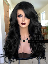 Load image into Gallery viewer, Black Lace Front Wig