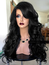 Load image into Gallery viewer, Black Lace Front Wig