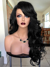 Load image into Gallery viewer, Black Lace Front Wig