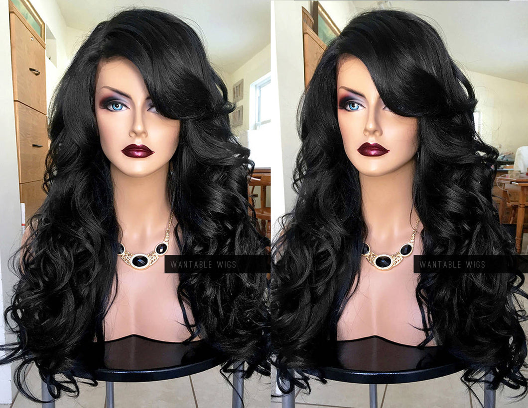 Black Lace Front Wig