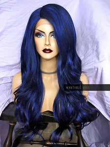 Blue Lace Front Wig