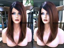 Load image into Gallery viewer, Brown Lace Front Wig