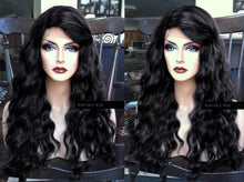 Load image into Gallery viewer, Black Lace Front Wig