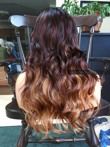 Ombre Lace Front Wig