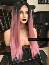 Load image into Gallery viewer, Ombre Pink Wig LACE FRONT