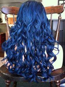 Blue Lace Front Wig