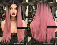 Load image into Gallery viewer, Ombre Pink Wig LACE FRONT