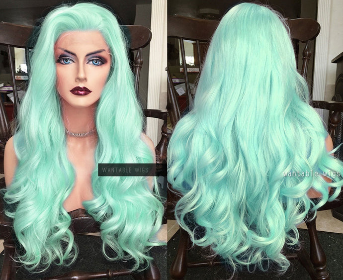 Mint Green Wig