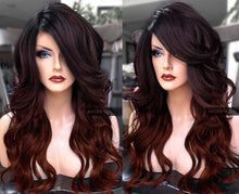 Load image into Gallery viewer, Auburn Lace Front Wig