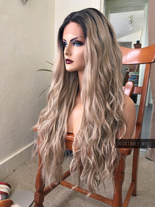 Ombre Blonde Wig