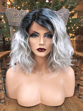 Load image into Gallery viewer, Gray Bob Wig