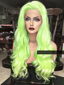 Green Lace Wig