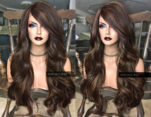 Load image into Gallery viewer, Brown Wig LACE FRONT