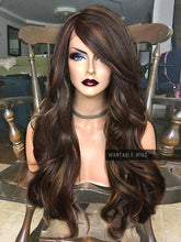 Load image into Gallery viewer, Brown Wig LACE FRONT